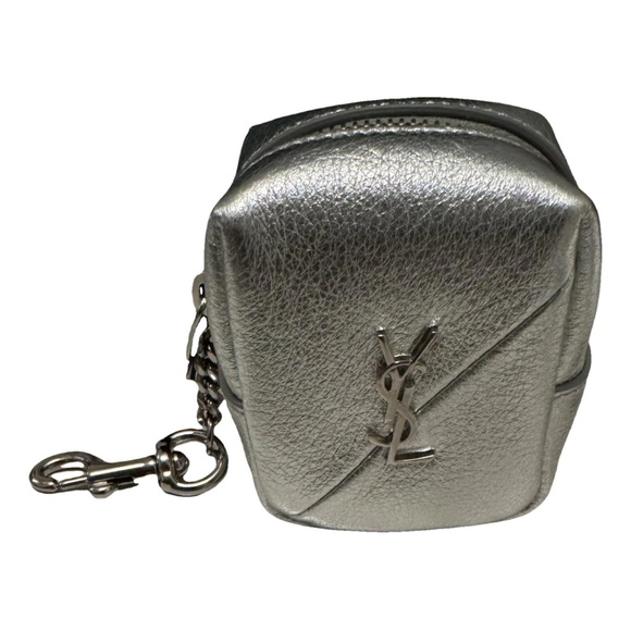 Yves Saint Laurent Handbags - Yves Saint Laurent Silver Baby Bag